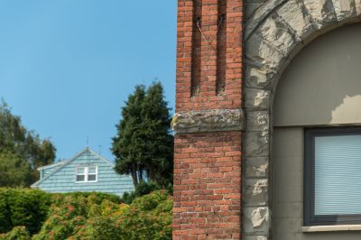 Brick Siding installation