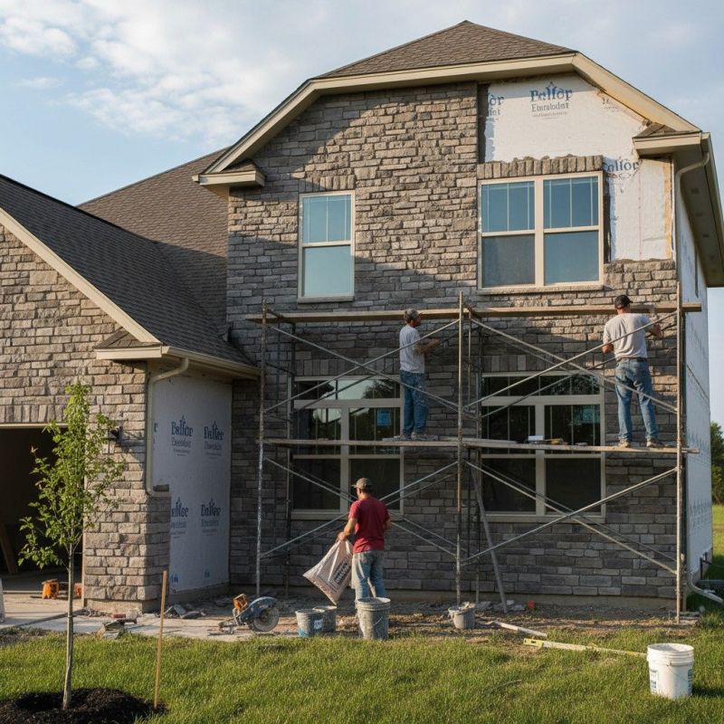 Brick Siding Installation