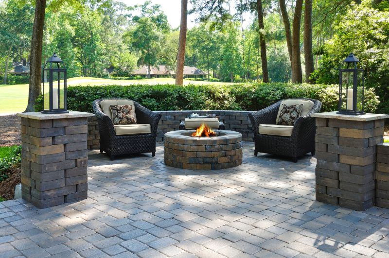 Outdoor Masonry Fire Pits